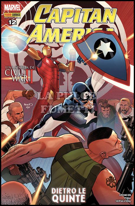 CAPITAN AMERICA #    82 - CAPITAN AMERICA 12 - CIVIL WAR II